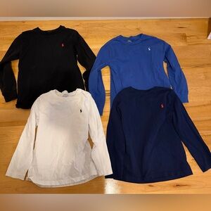 Polo by Ralph Lauren Kids Long Sleeve Shirt Bundle (size 6)